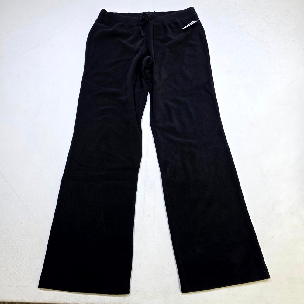 Old Navy Microfleece Sleep Bottoms Womens Medium Black Jack Fleece Lounge Pants